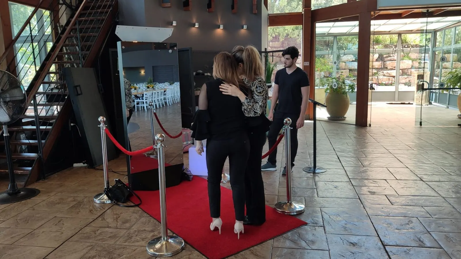 Mirror X Booth rental in NYC