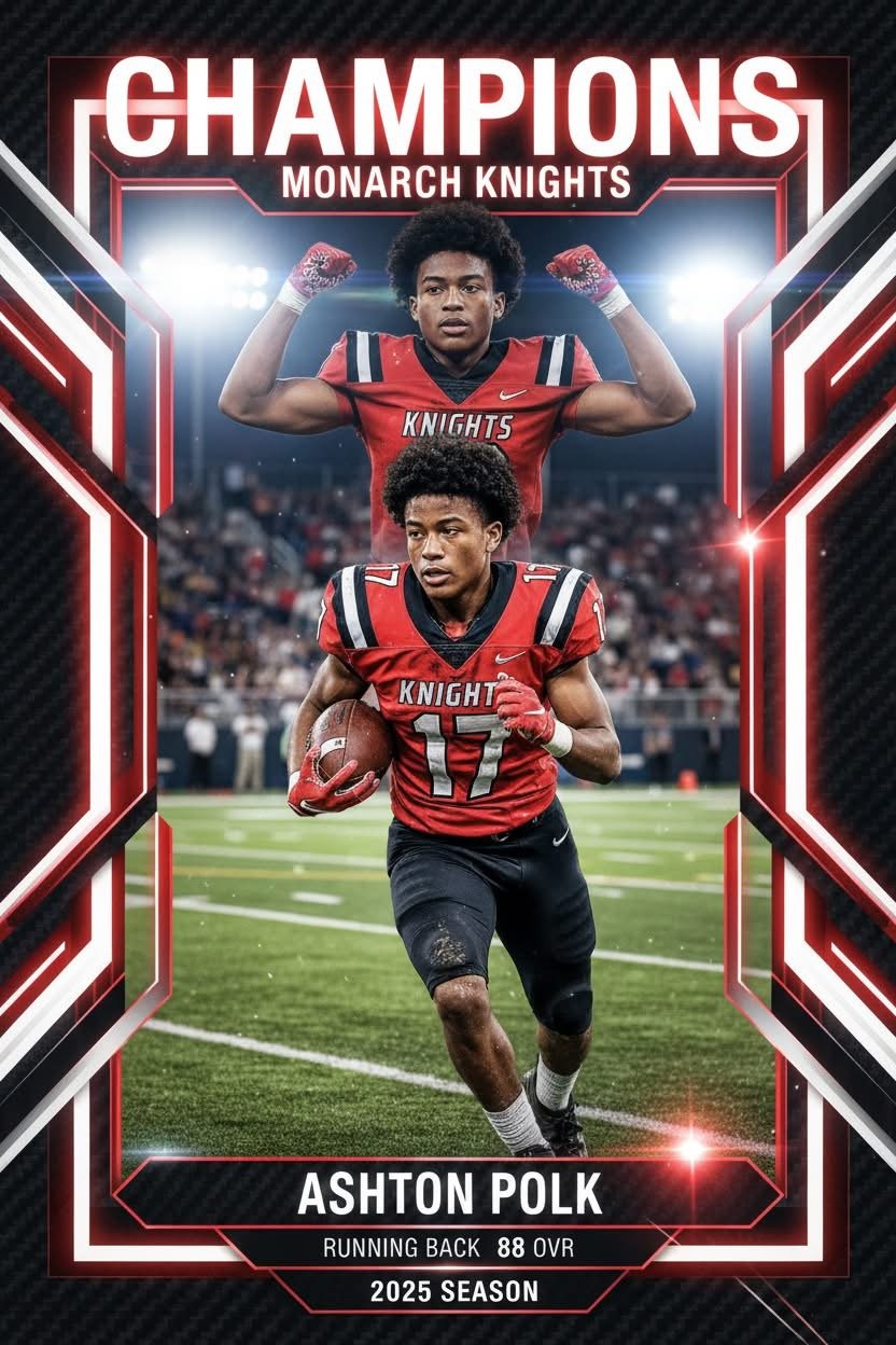 AI football trading-card portrait from the AI photo booth