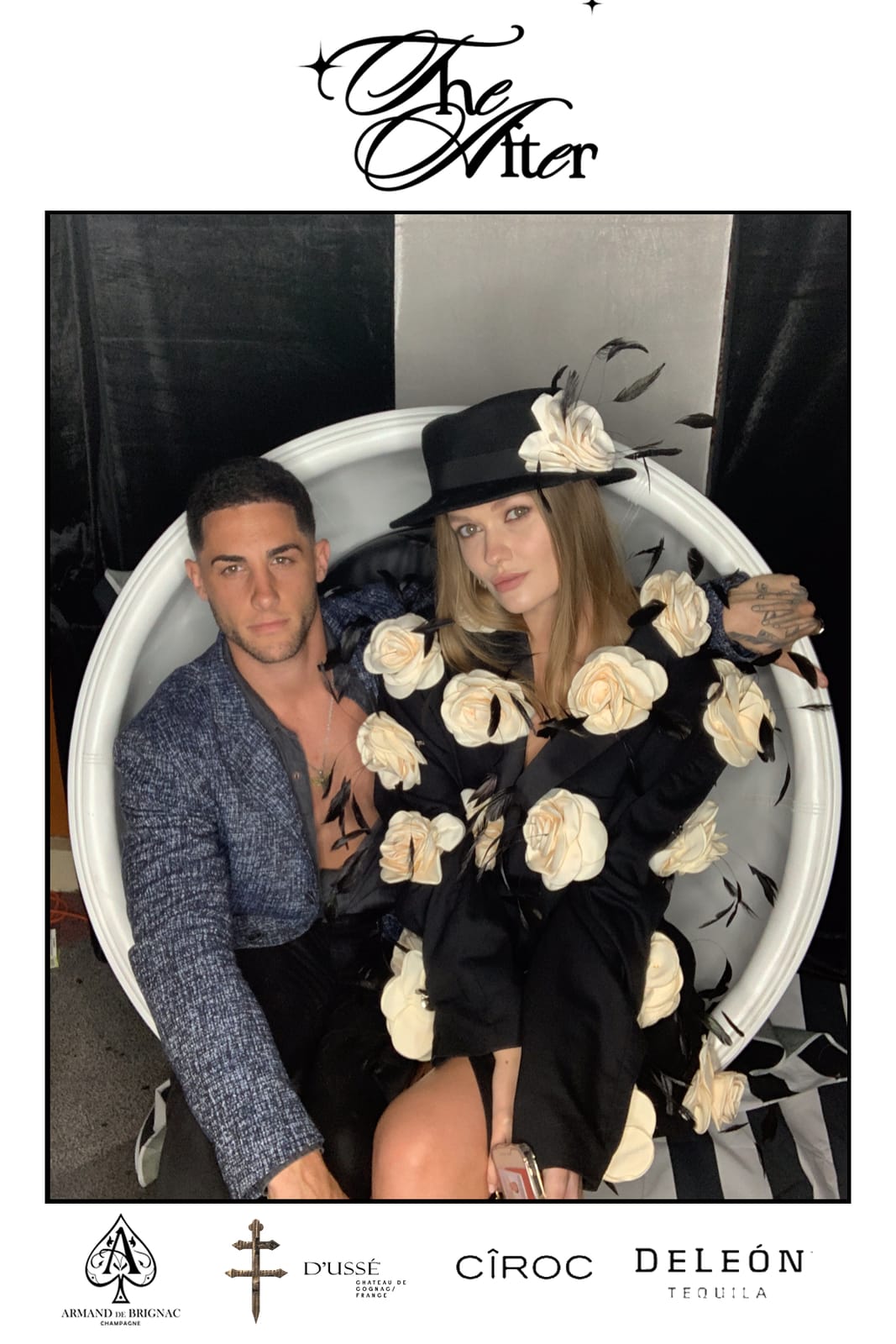 Couple at THE AFTER photo booth