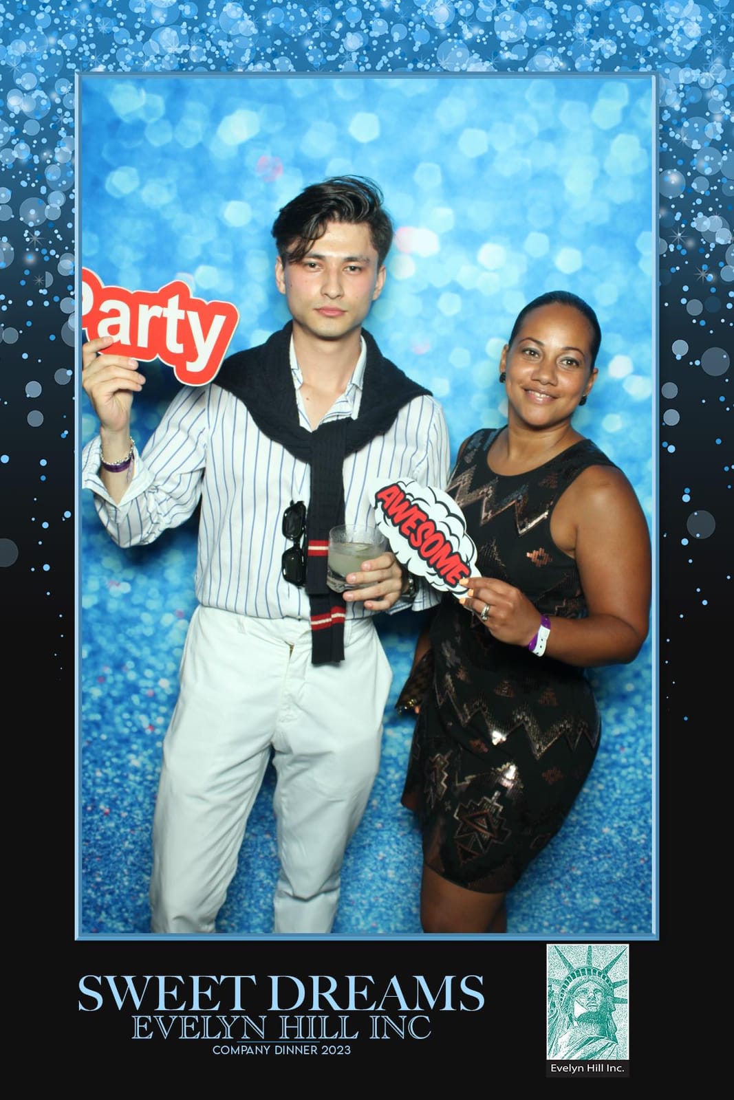 Guests celebrating at the Evelyn Hill Inc company dinner 2023