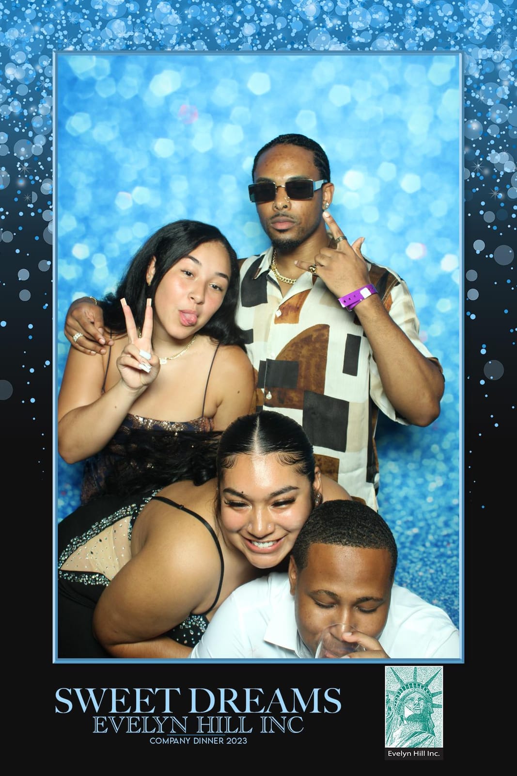 Colleagues at the Evelyn Hill Sweet Dreams 2023 booth