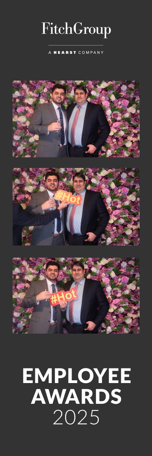 Guests posing together at the FitchGroup Employee Awards 2025