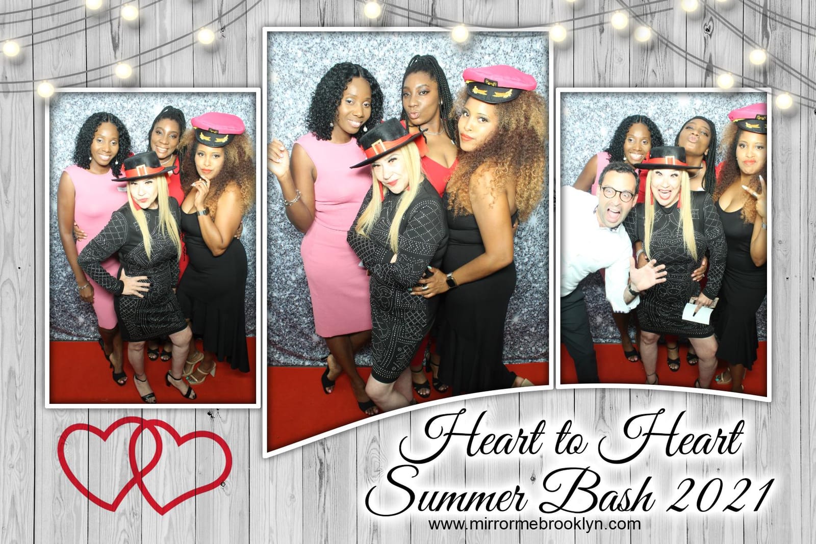 Guests celebrating together at the Heart to Heart Summer Bash 2021
