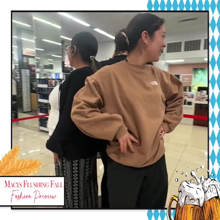 Macy's Flushing — Fall Fashion Preview — booth still