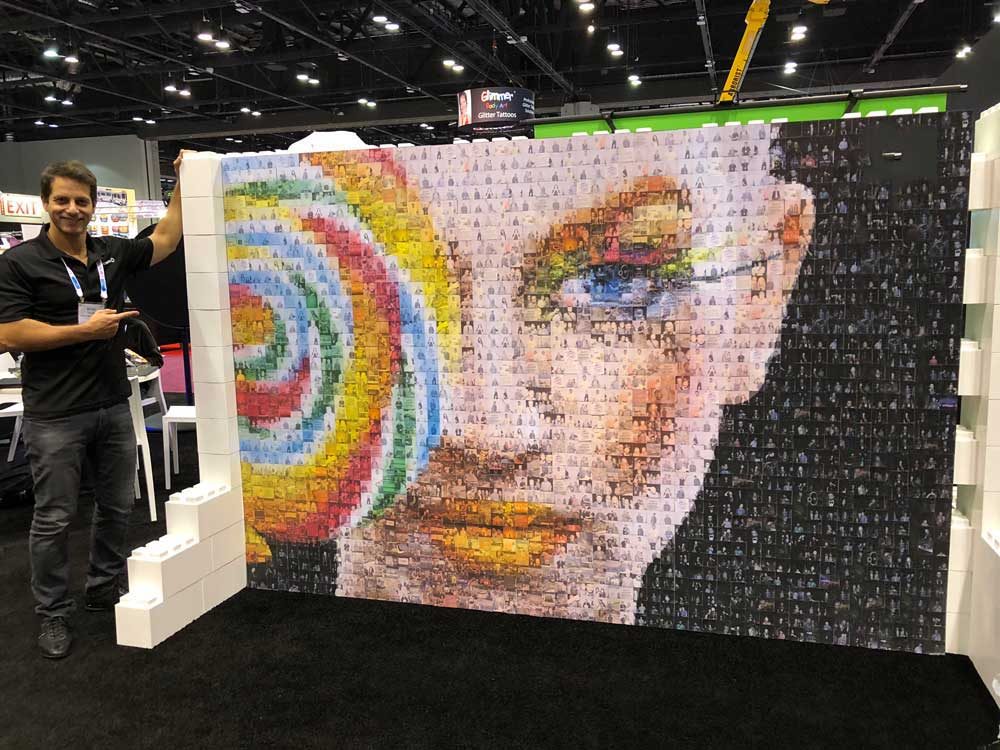 Mosaic Wall rental at a New York City event — photo 3
